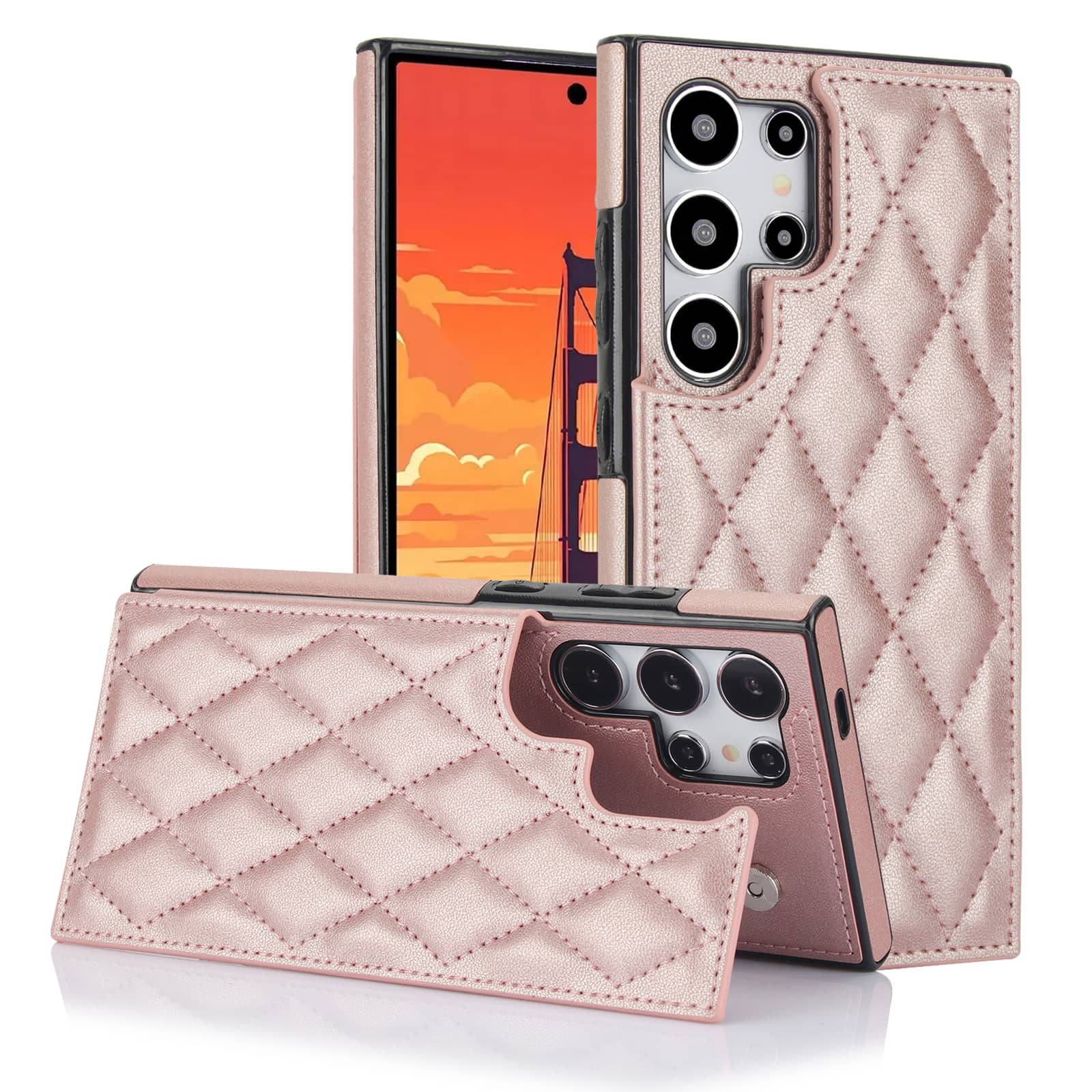 Leather Folio Wallet Case - Voor Samsung Galaxy S25 Ultra S25