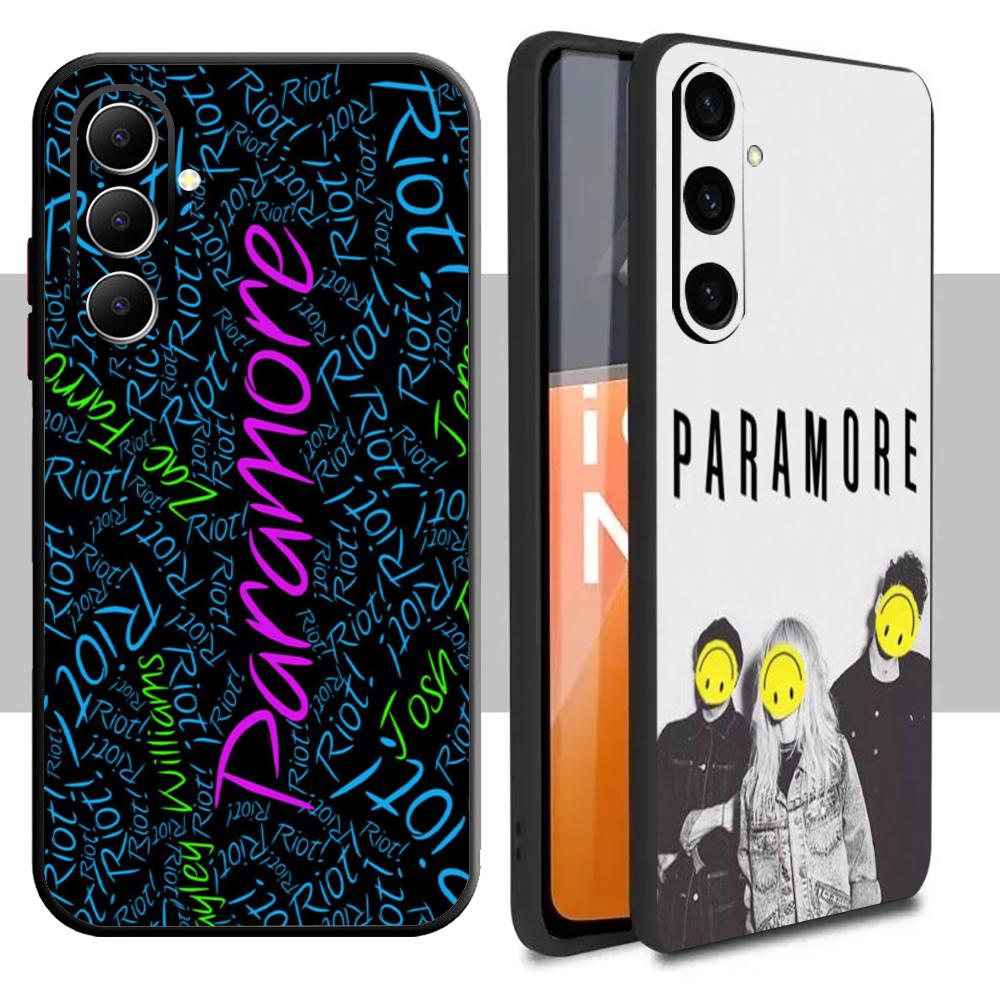 Phone Cases Black - Muziek Paramore Telefoonhoesje Voor Samsung Galaxy