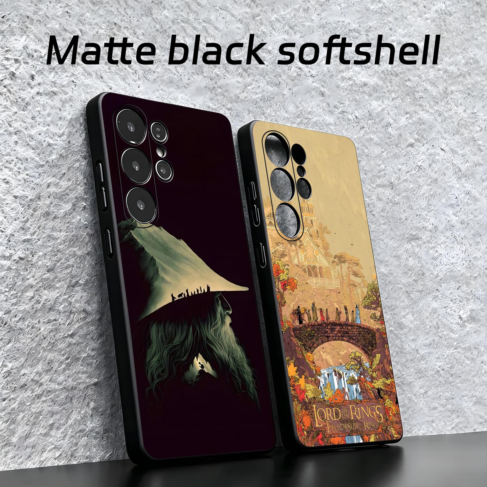 Phone Cases Black - Telefoonhoesje voor Samsung S26 S25 S24