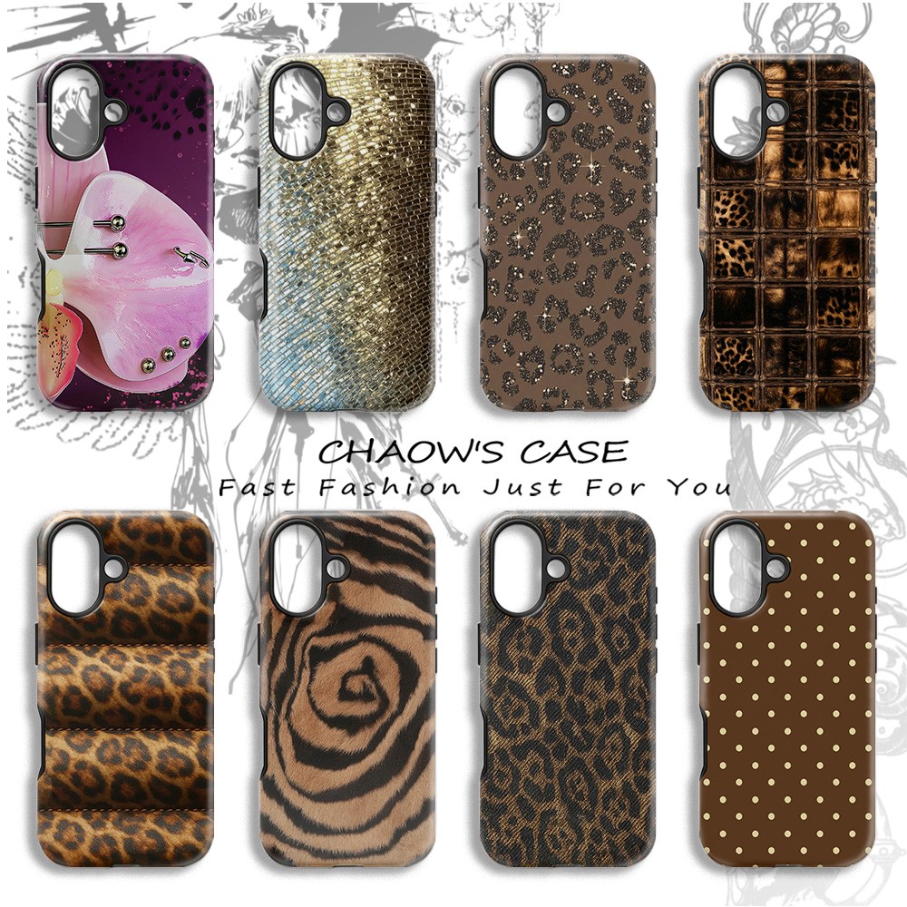 Phone Cases Pixel 10 - Bruin luipaard telefoonhoesje voor Google Pixel