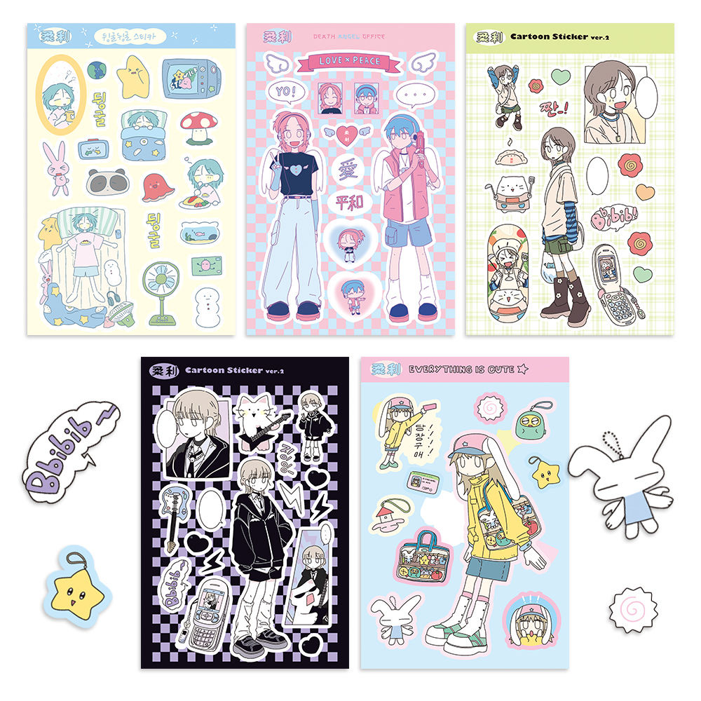 Phone Cases Wholesale - 1/5 stks Rou Li 2 Karakter