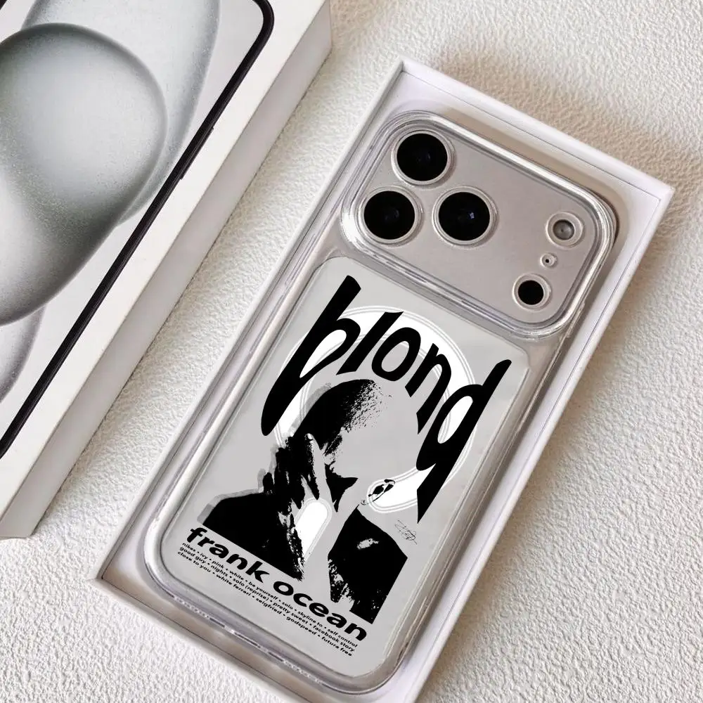 Phone Cases Iphone 15 - Singer Frank Blonde Oceans Hot Telefoonhoesje