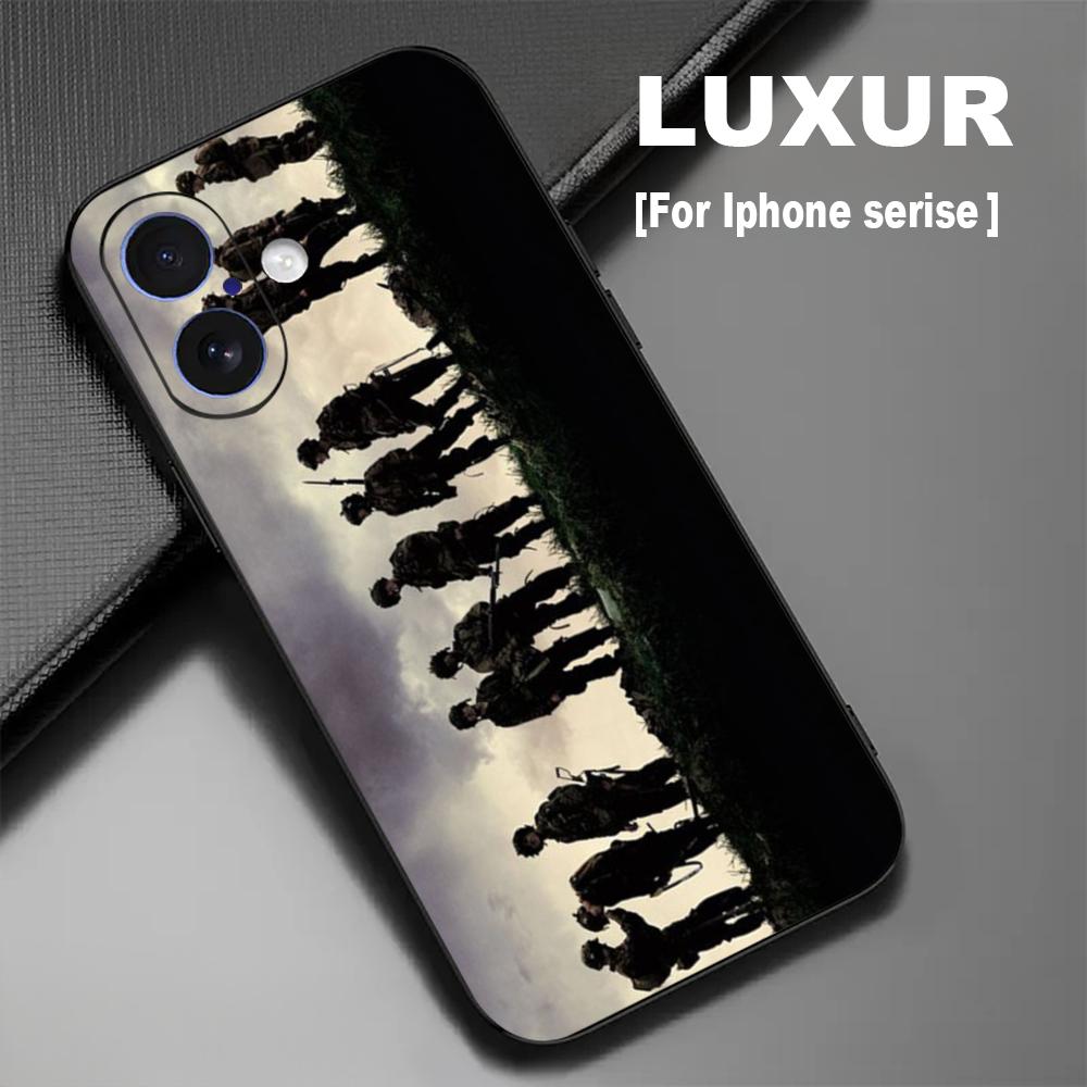 Phone Cases Black - Coole Band of Brothers film telefoonhoesje