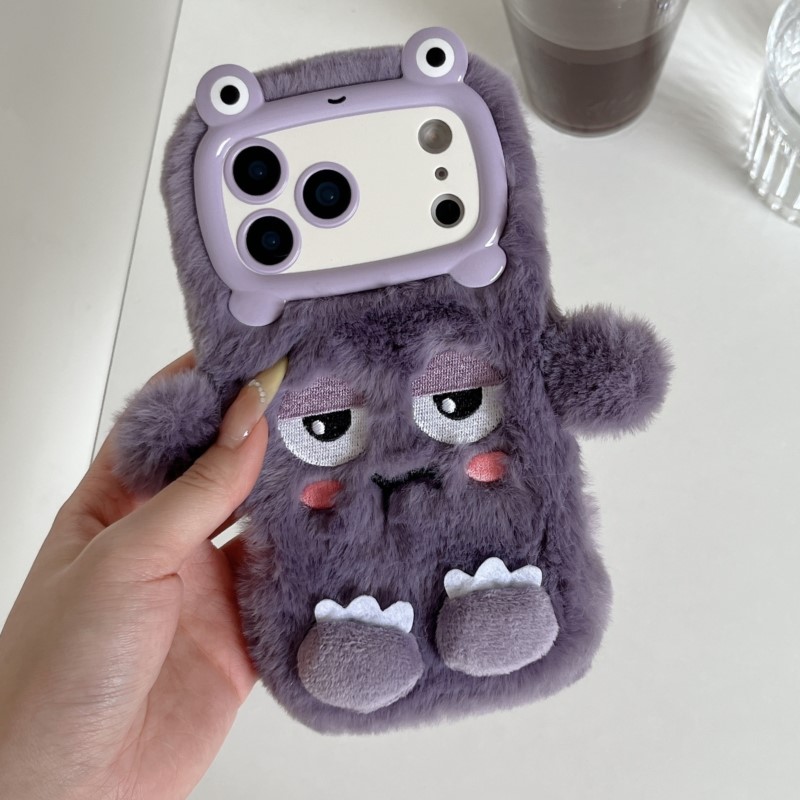Phone Cases Iphone 15 - Leuke Cartoon Grappige Sluimerende Uitdrukking Telefoonhoesjes