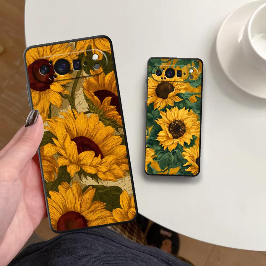 Phone Cases Pixel 10 - Zonnebloem Zee Funda Telefoon Cover Case