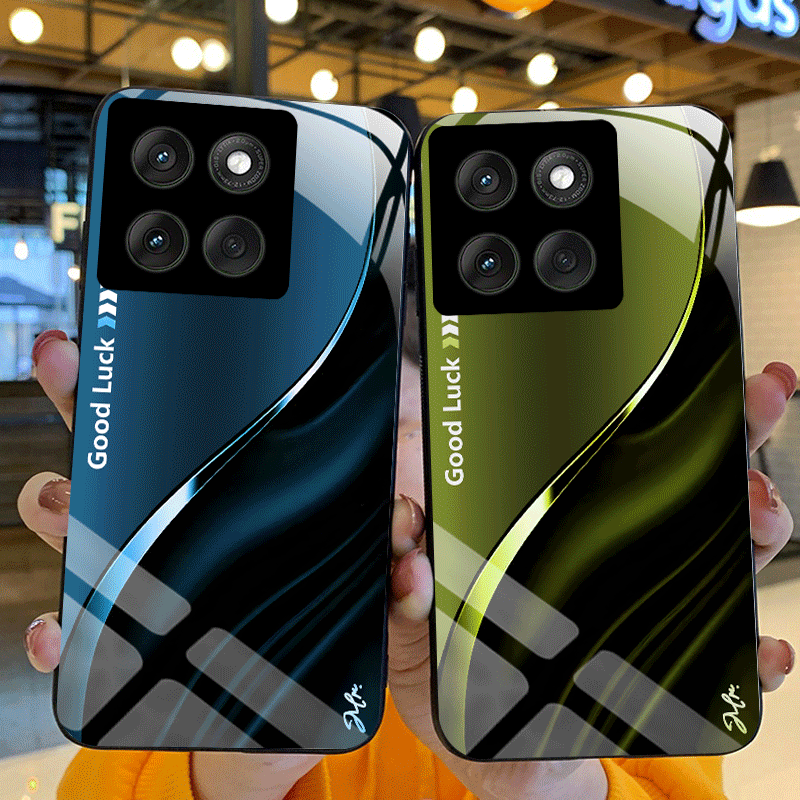 Phone Cases For Motorola - Hard gehard glazen hoesje voor Motorola