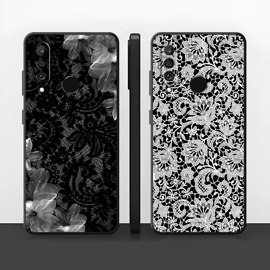 Phone Cases Black - Case voor Huawei P20 P40 Lite