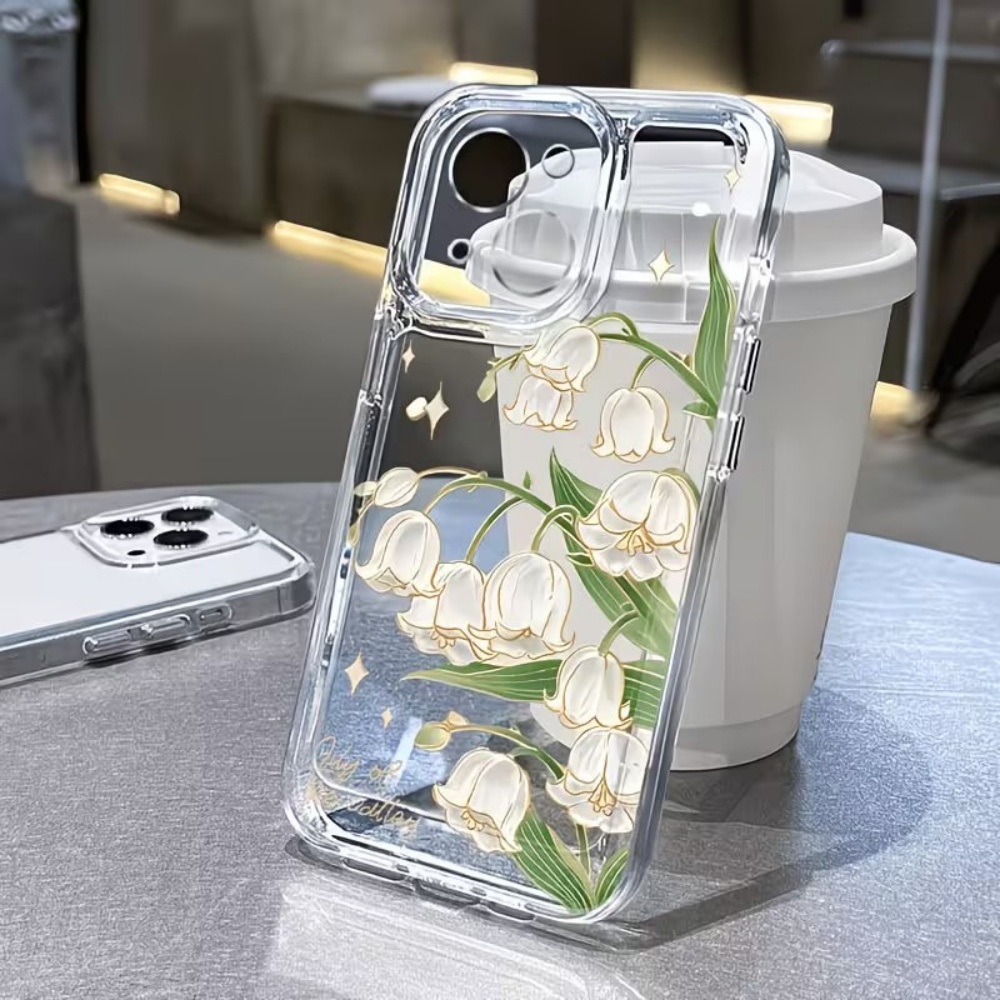 Phone Cases That Cover The Camera - Vintage lelietje-van-dalen telefoonhoesje voor iPhone 18