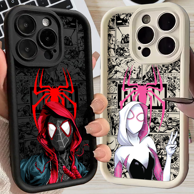 Spiderman Miles Morales Gwen M - Phone Cases Iphone 15 recensie en prijs