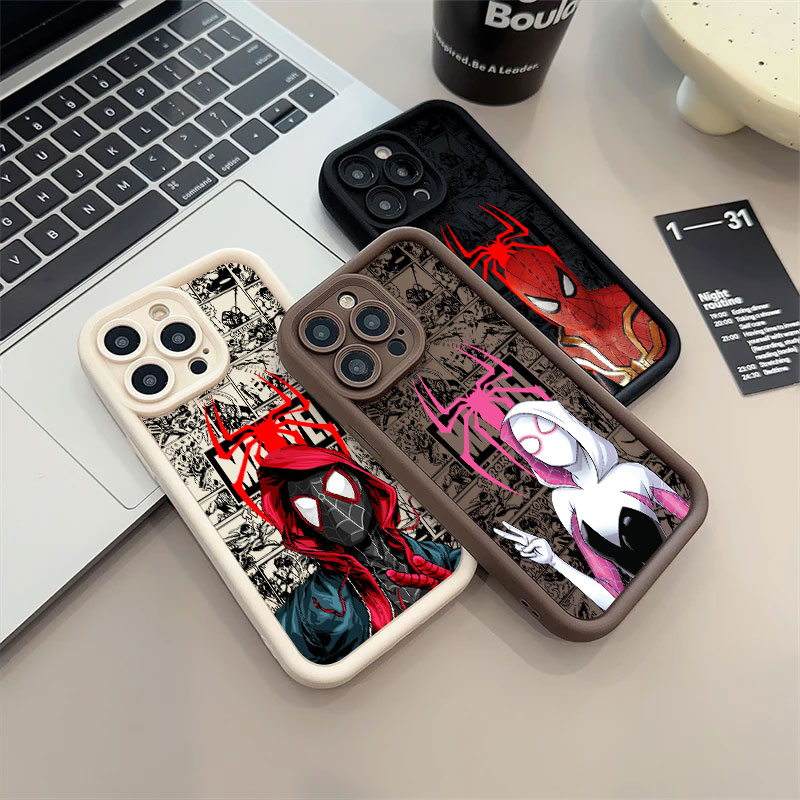 Spiderman Miles Morales Gwen M - Phone Cases Iphone 15 recensie en prijs