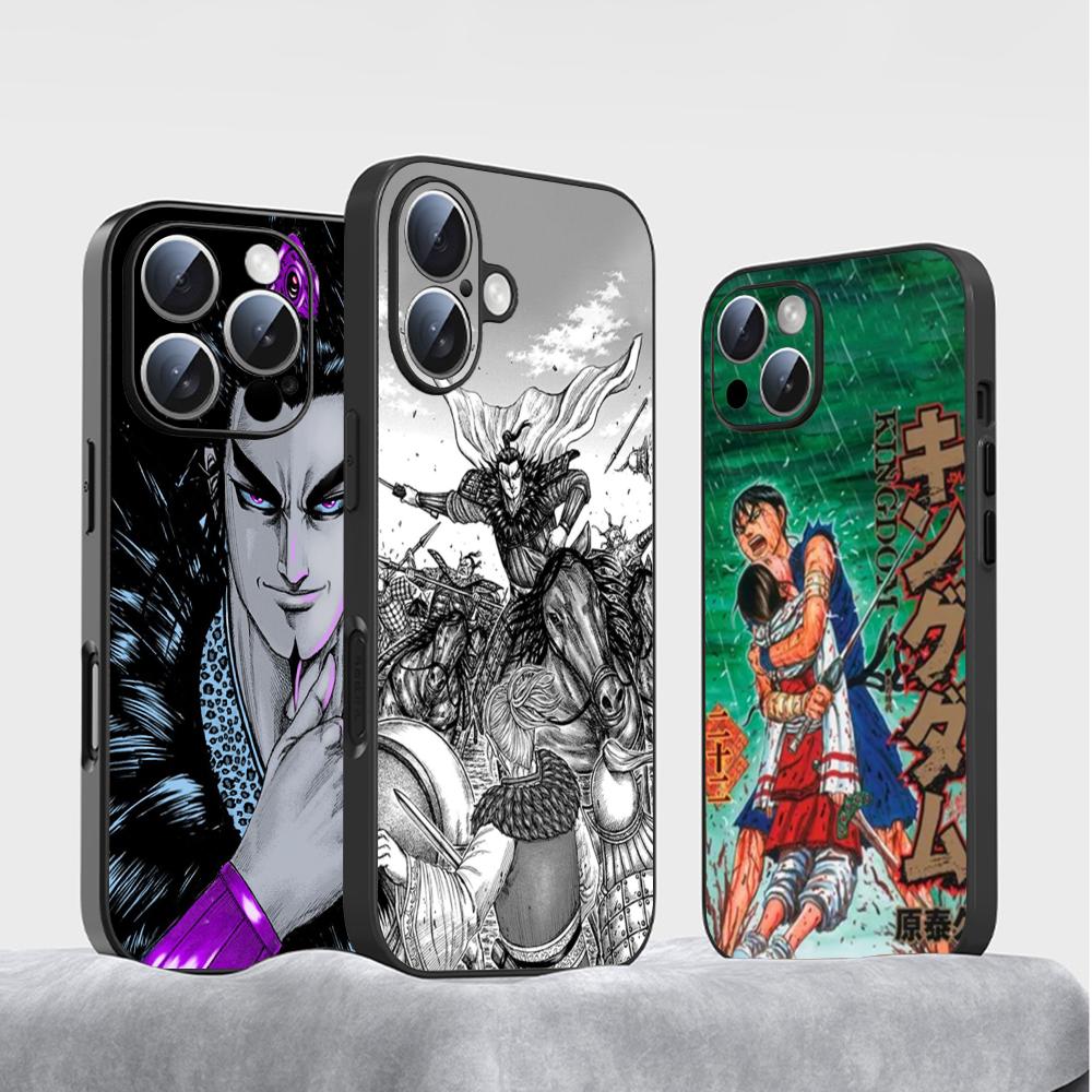 Kingdom manga kanki Yasuhisa H - Phone Cases Black recensie en prijs