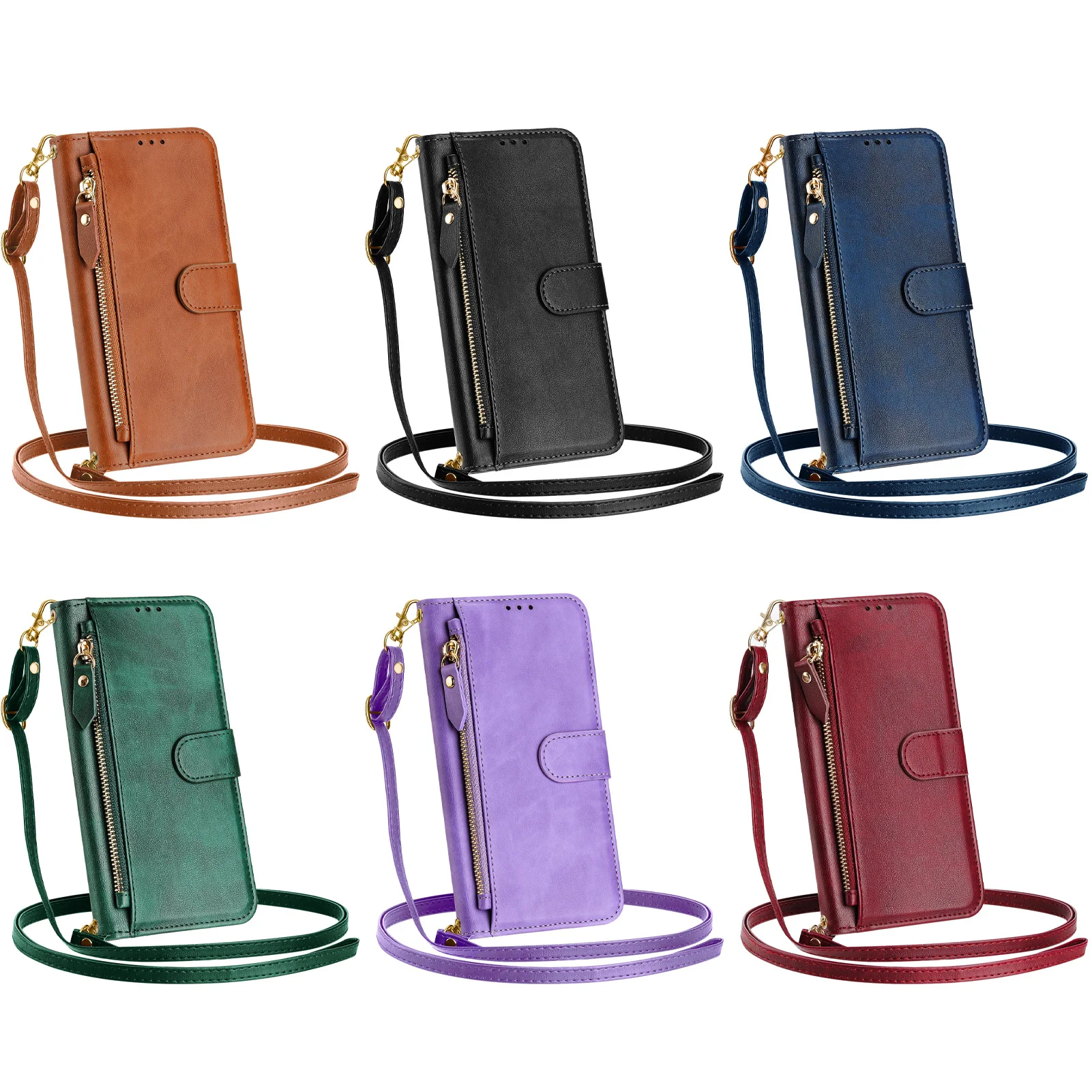 Crossbody portemonnee met rits - Flip Leather Case recensie en prijs