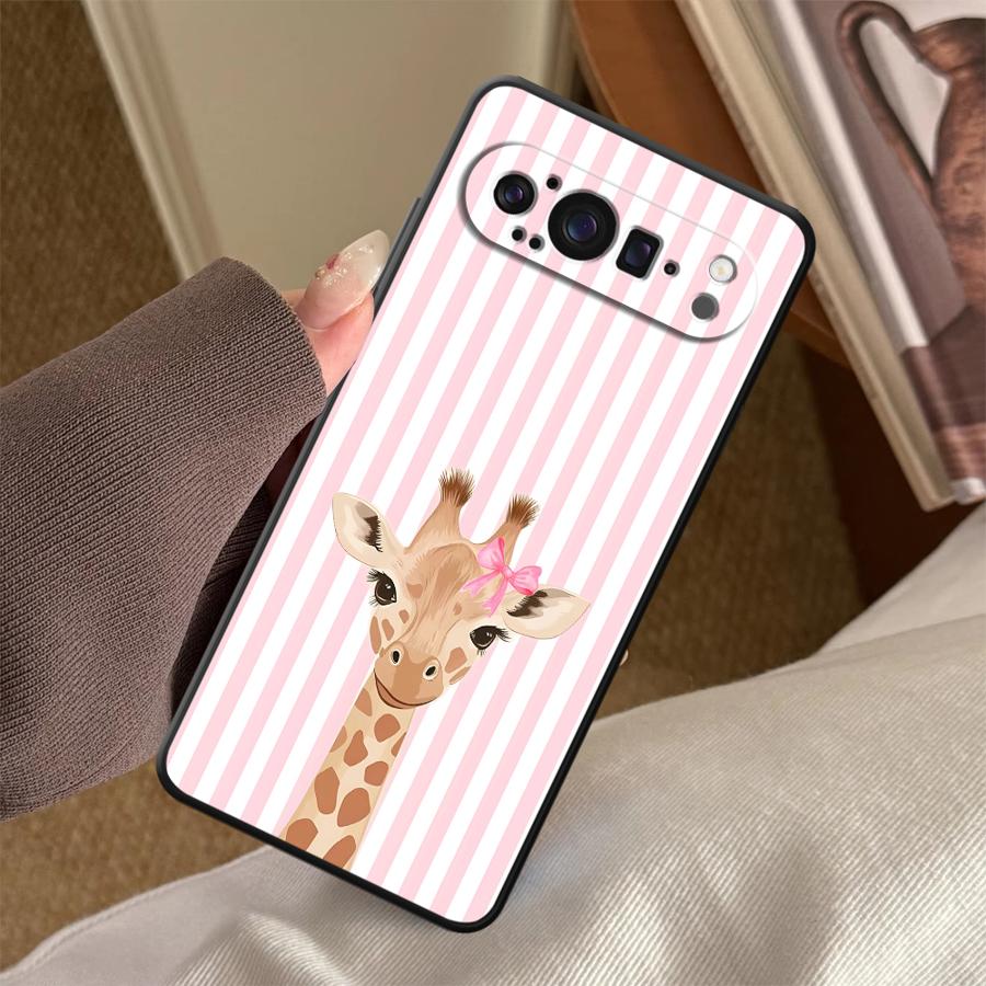Cartoon Giraffe Funda Telefoon - Phone Cases Pixel 10 recensie en prijs