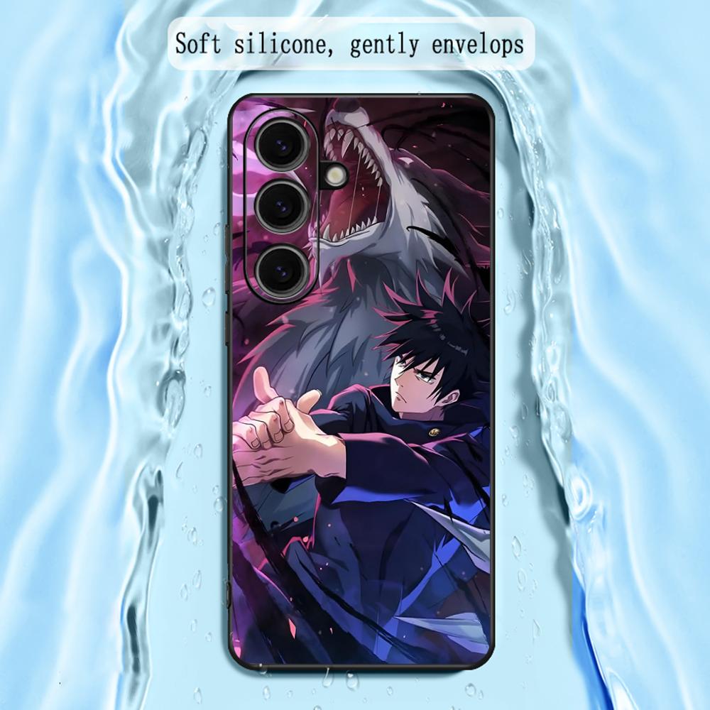 Megumi Fushiguro hete anime po - Phone Cases Black recensie en prijs