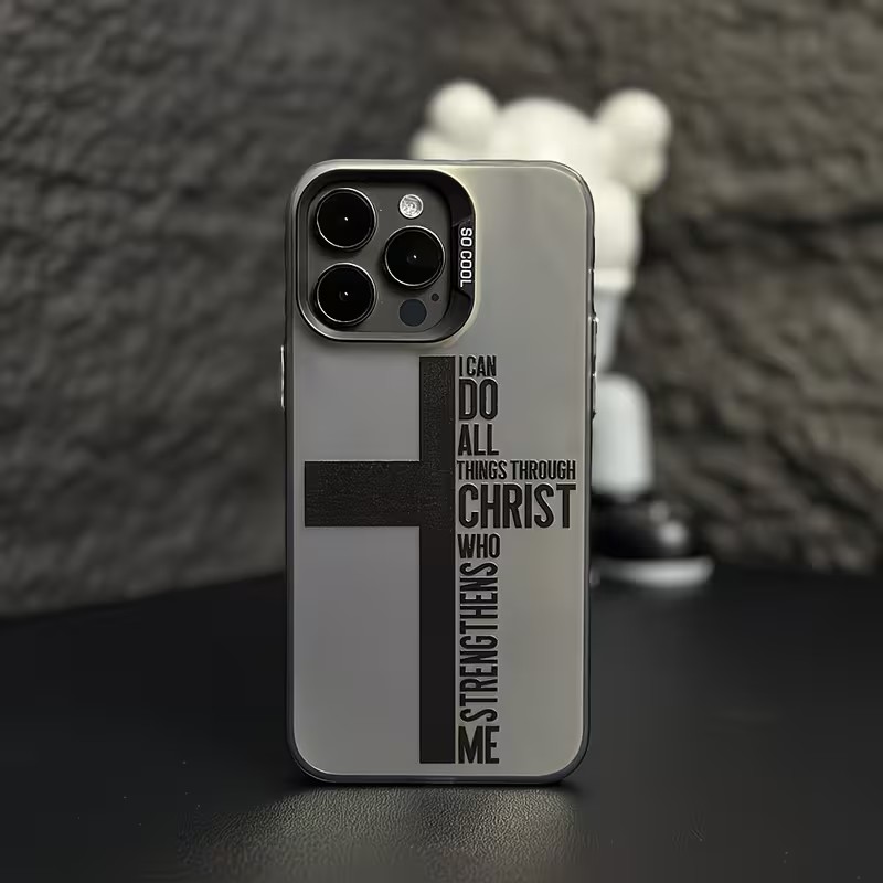 Anti-vingerafdruk Cross Bible  - Phone Cases Iphone 15 recensie en prijs