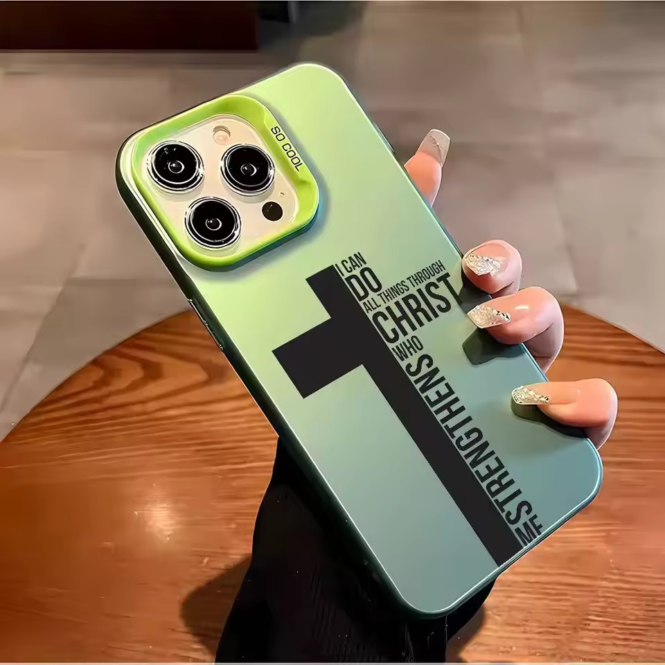 Anti-vingerafdruk Cross Bible  - Phone Cases Iphone 15 recensie en prijs