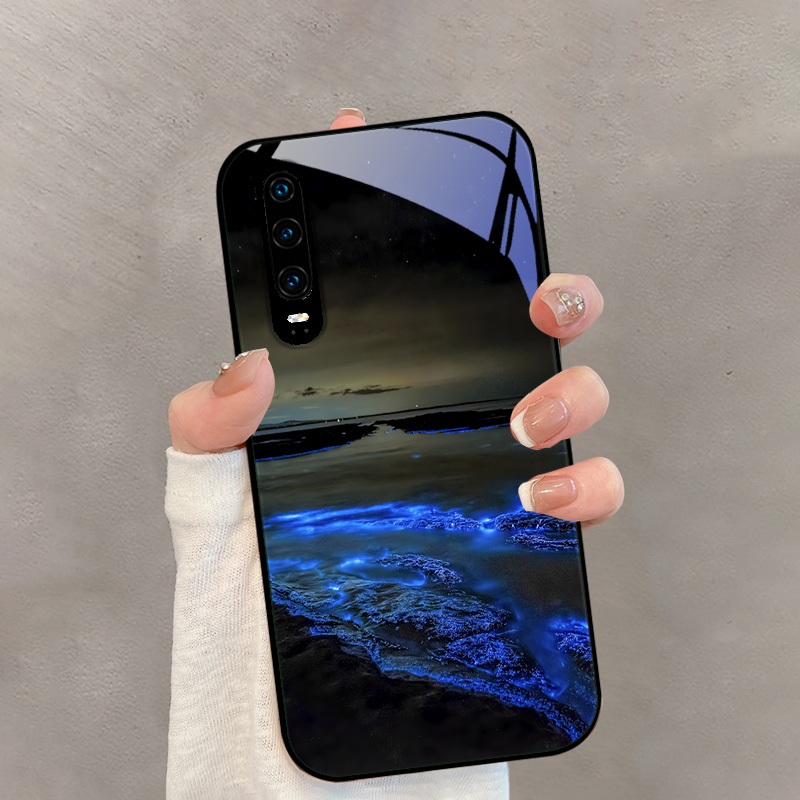 Voor Huawei P30 Glas Case P30  - Phone Cases Black recensie en prijs
