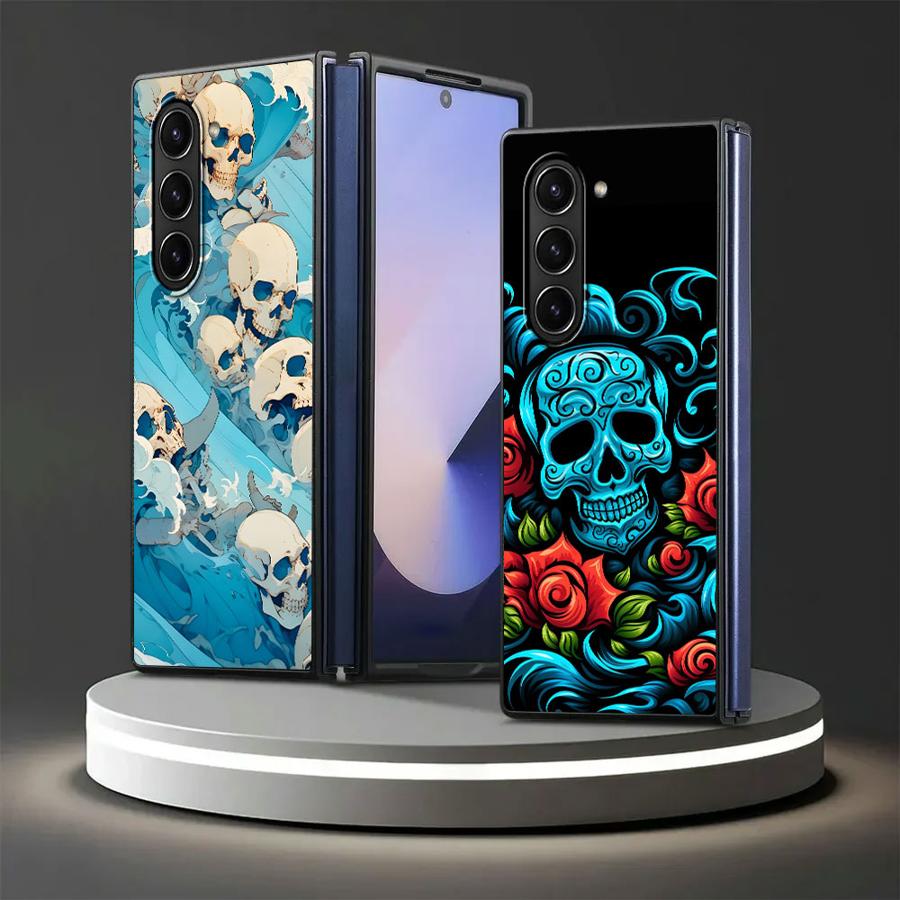 Skull Art Case voor Samsung Ga - Phone Cases Z Fold 5 recensie en prijs