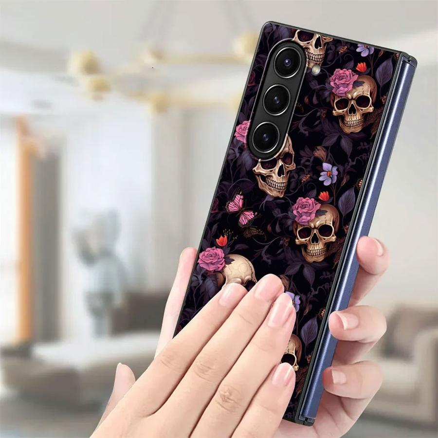 Skull Art Case voor Samsung Ga - Phone Cases Z Fold 5 recensie en prijs