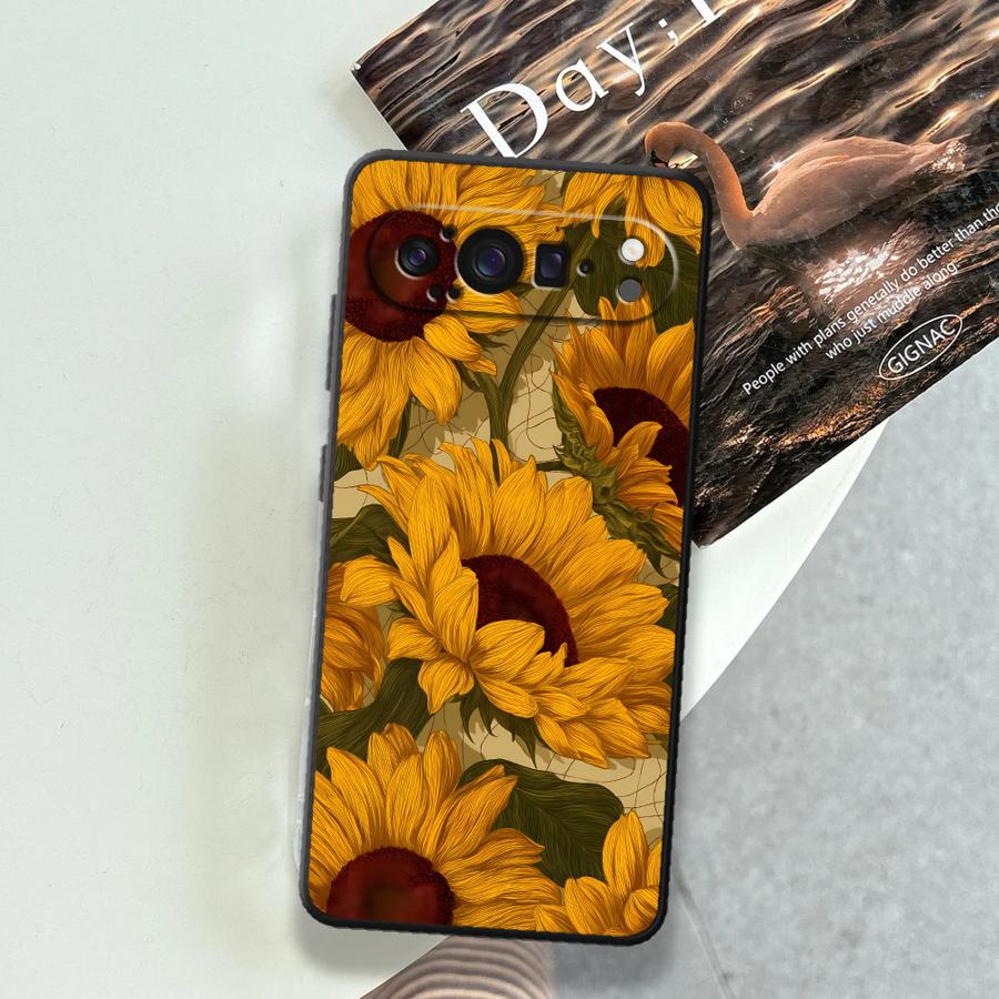 Zonnebloem Zee Funda Telefoon  - Phone Cases Pixel 10 recensie en prijs