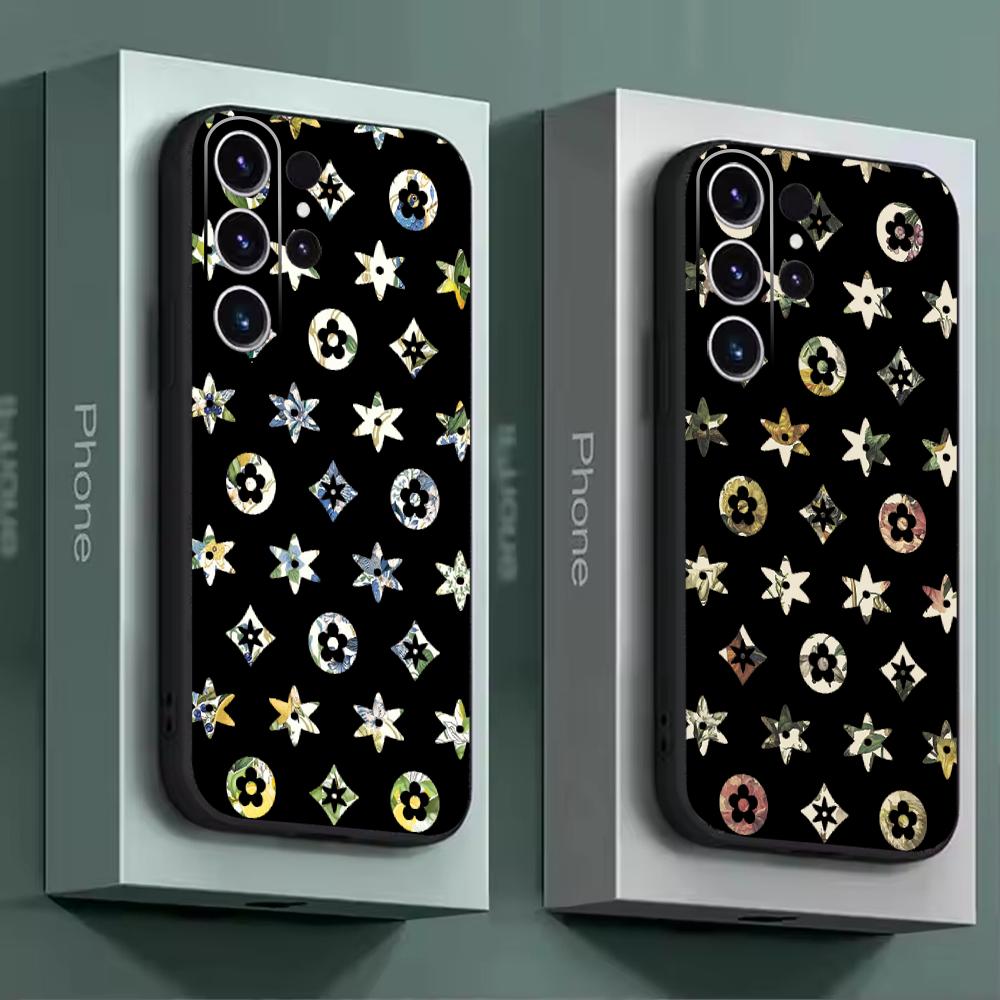 Luxe logo-ontwerp met herhalen - Phone Cases Black recensie en prijs