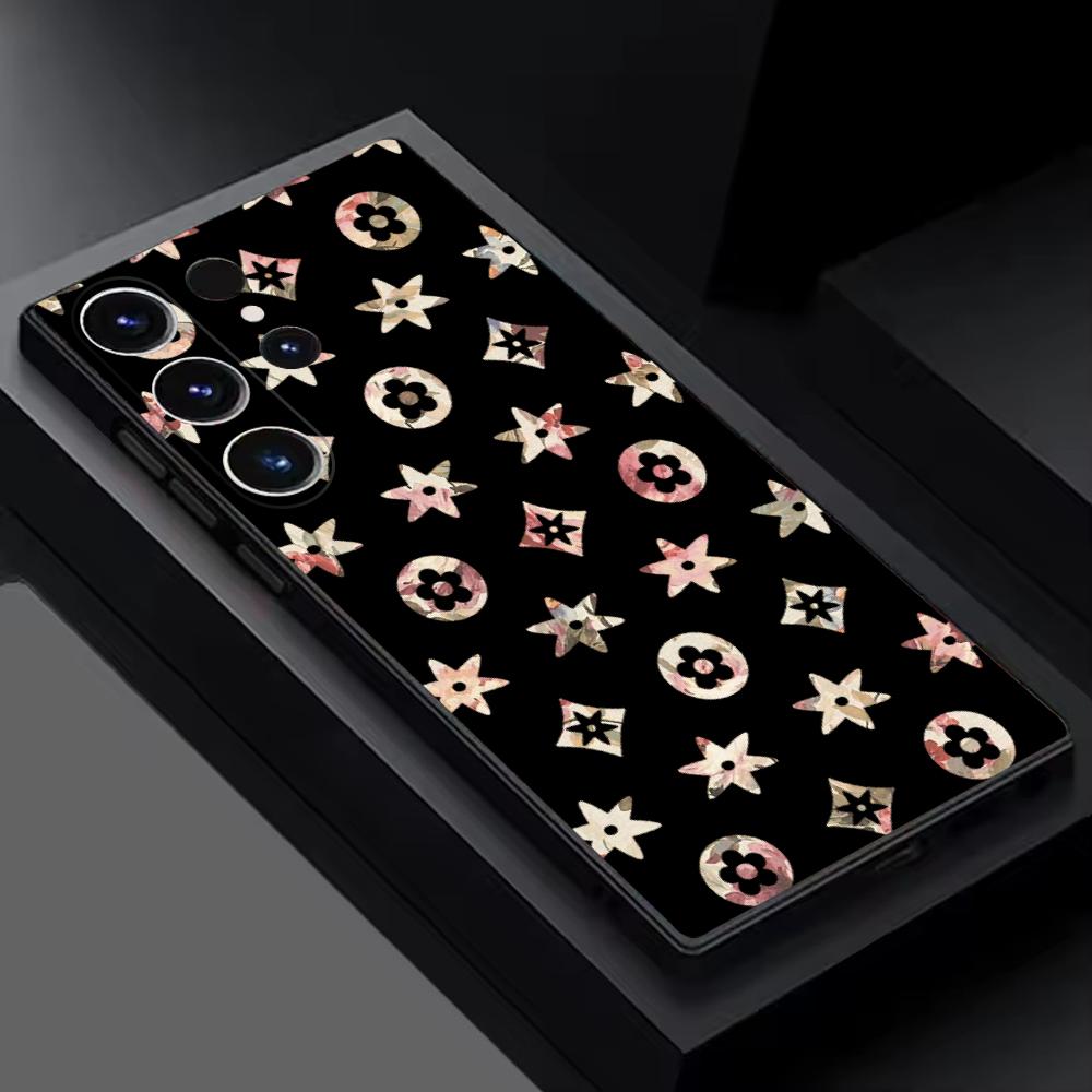 Luxe logo-ontwerp met herhalen - Phone Cases Black recensie en prijs