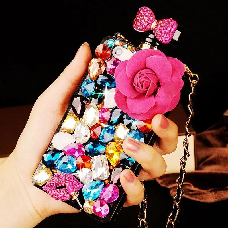 Luxe DIY diamanten bloem parfu - Phone Cases Junk recensie en prijs