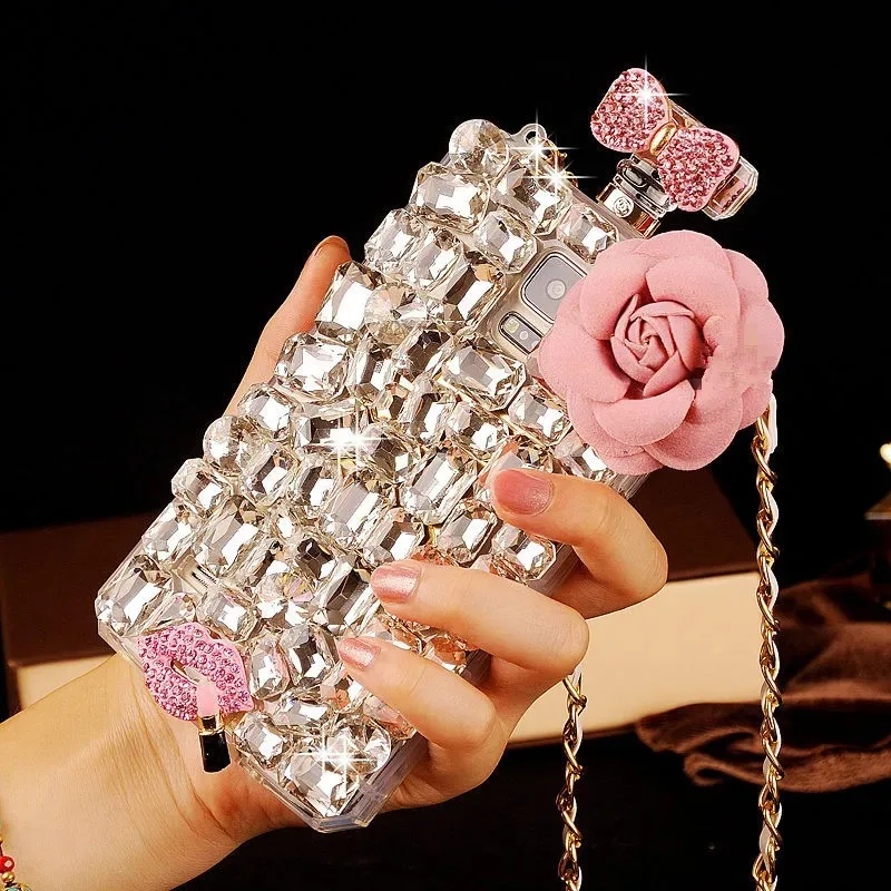 Luxe DIY diamanten bloem parfu - Phone Cases Junk recensie en prijs