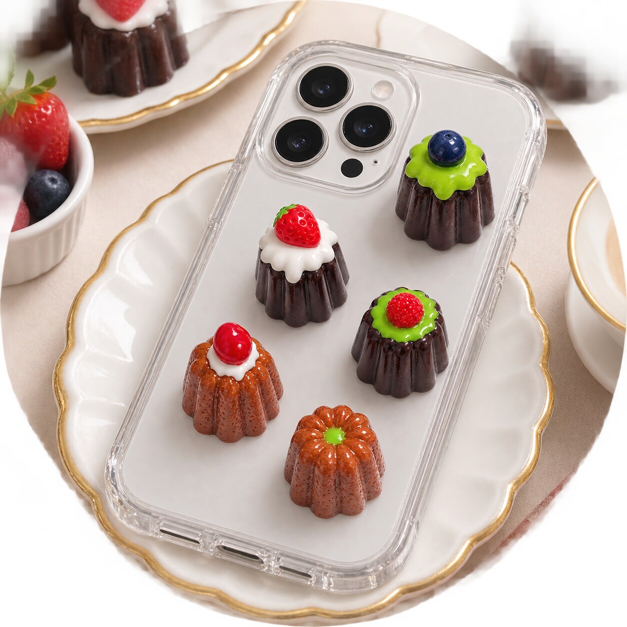 Groothandel Mini Canele Cake H - Phone Cases Wholesale recensie en prijs