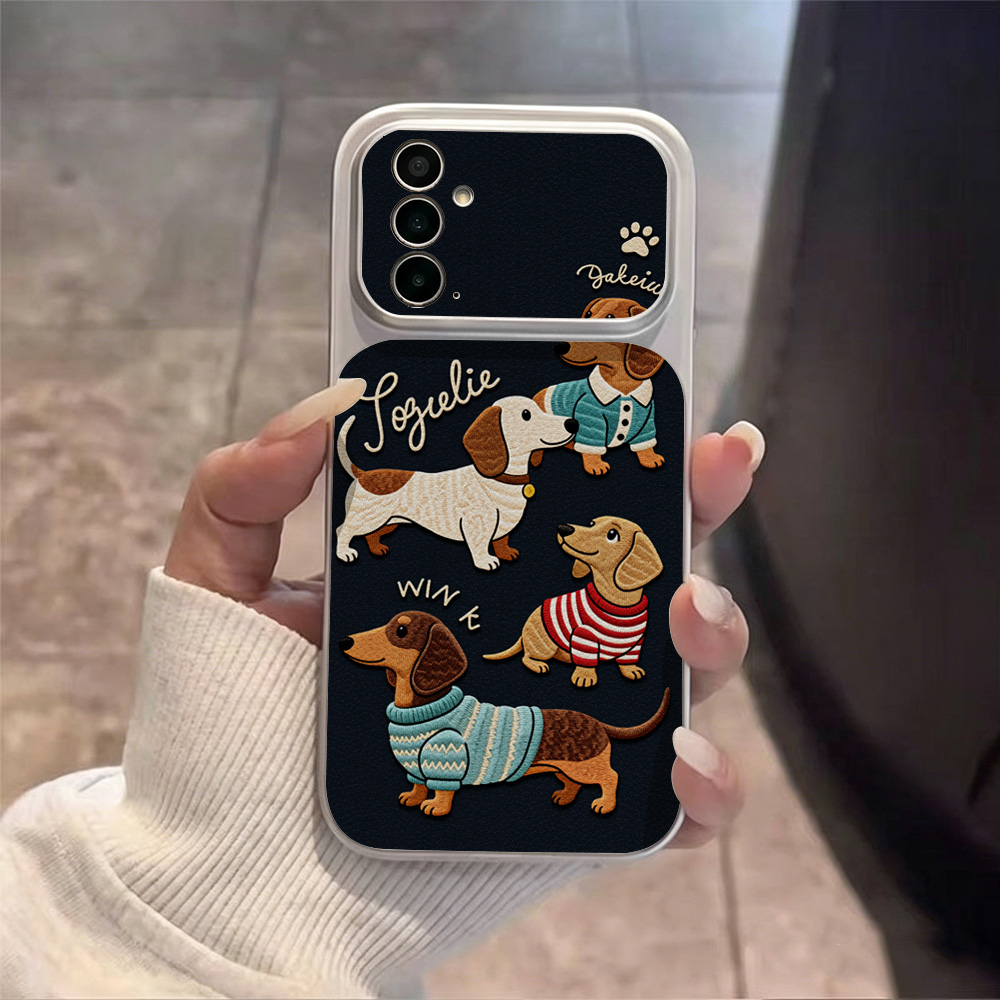 Cartoon Puppy Lederen Telefoon - Phone Cases That Cover The Camera recensie en prijs