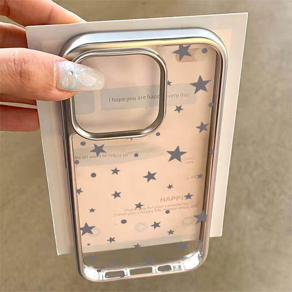 Y2K Stars Fashion Transparante - Phone Cases Iphone 15 recensie en prijs