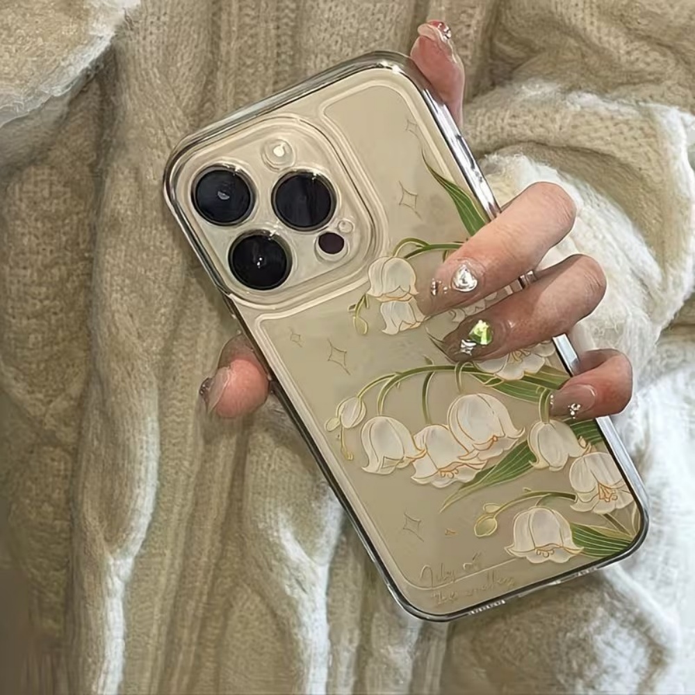 Vintage lelietje-van-dalen tel - Phone Cases That Cover The Camera recensie en prijs