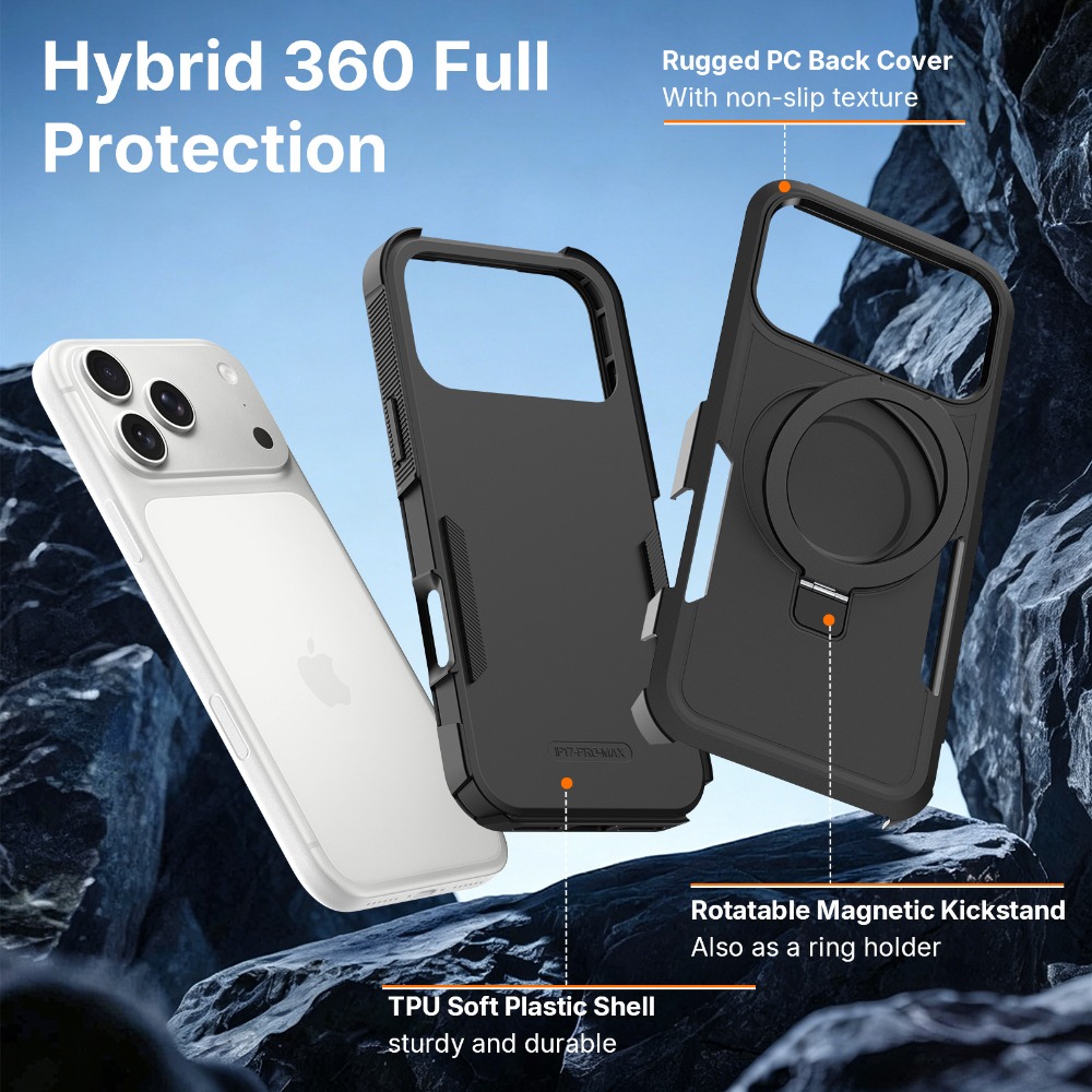 Matte Metal Ringhouder Magneti - Phone Cases Heavy Duty recensie en prijs