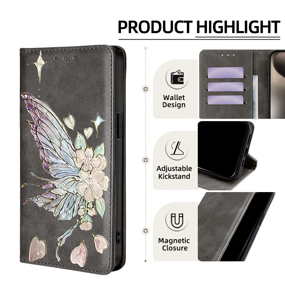Populaire schokbestendige vlin - Flip Leather Case recensie en prijs
