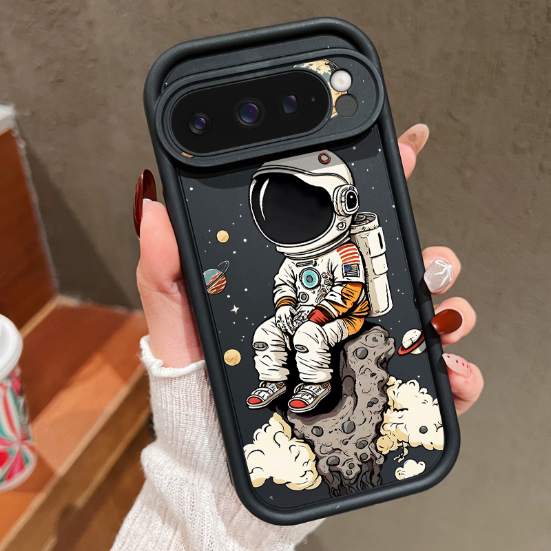 Cartoon Astronaut Print TPU Te - Phone Cases Pixel 10 recensie en prijs