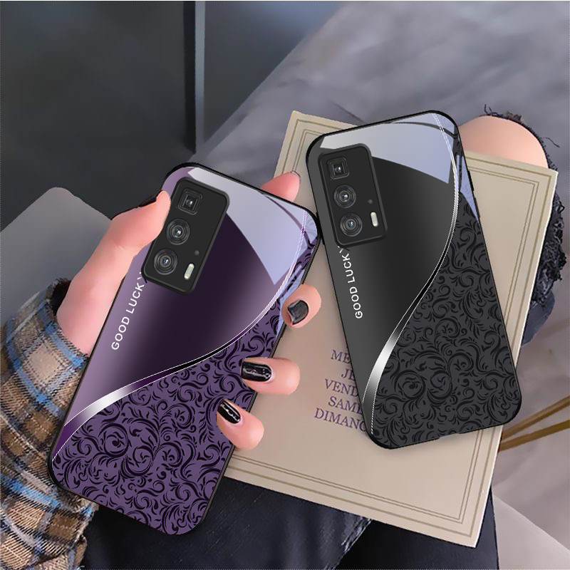 Zwart krullend graspatroon voo - Phone Cases For Motorola recensie en prijs
